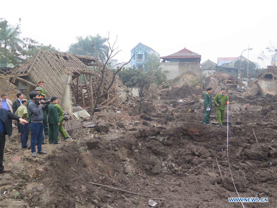 VIETNAM-BAC NINH-EXPLOSION