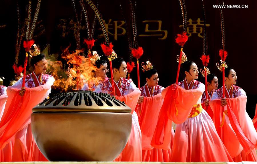 CHINA-ZHENGZHOU-HUANGDI-WORSHIP(CN)