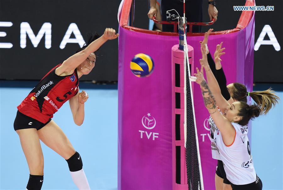 (SP)TURKEY-ISTANBUL-VOLLEYBALL-TURKISH WOMEN LEAGUE-FINAL