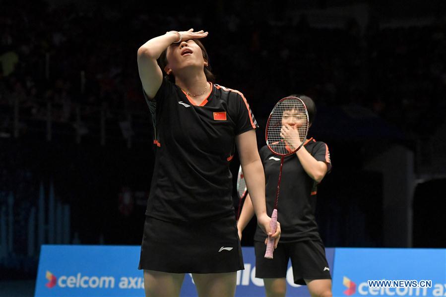 (SP)MALAYSIA-KUALA LUMPUR-BADMINTON-MAS OPEN-FINALS