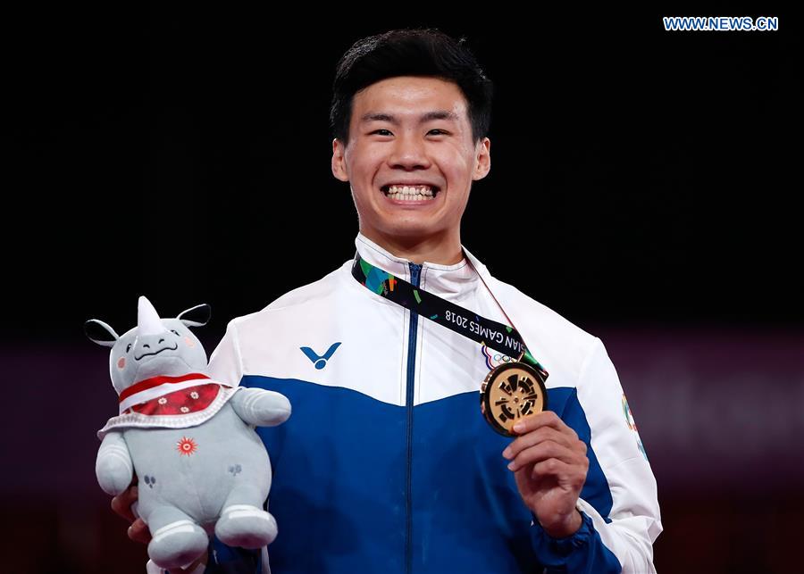 (SP)INDONESIA-JAKARTA-ASIAN GAMES-ARTISTIC GYMNASTICS