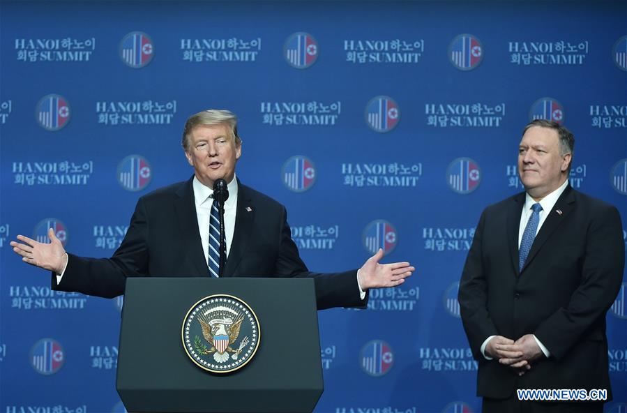 VIETNAM-HANOI-TRUMP-PRESS CONFERENCE