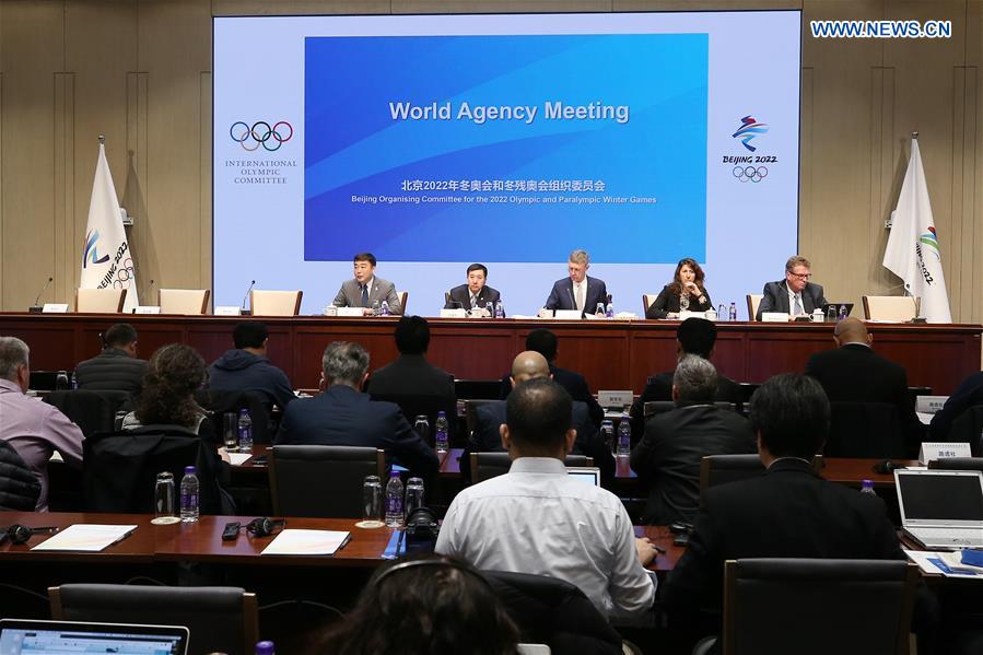 (SP)CHINA-BEIJING-BEJING 2022 OLYMPIC GAMES-WORLD AGENCY MEETING (CN)
