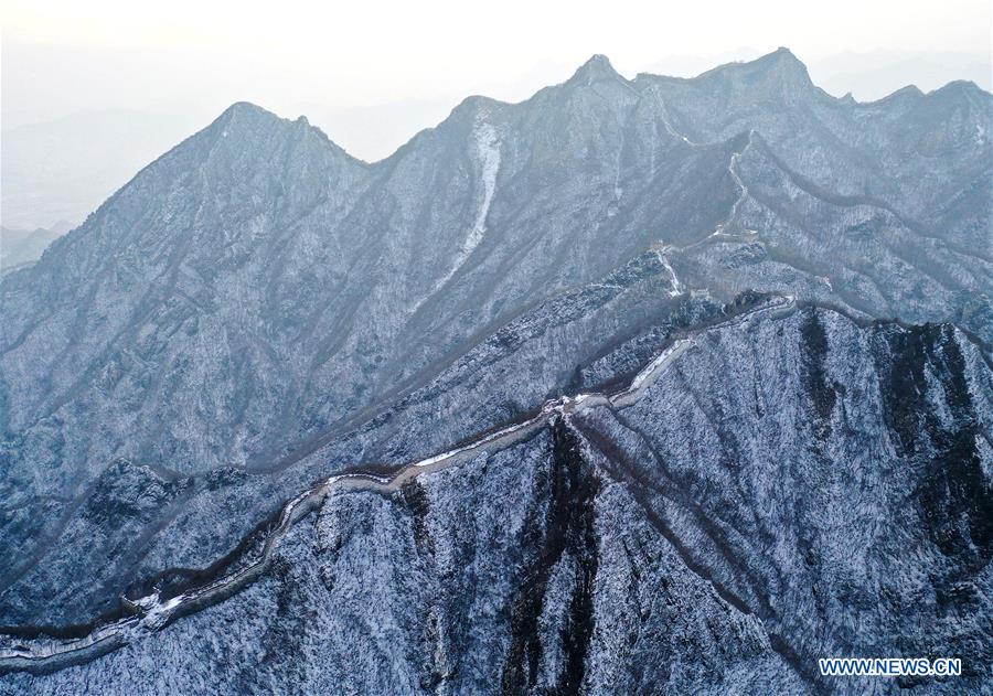 CHINA-BEIJING-JIANKOU GREAT WALL-SNOW SCENERY (CN)