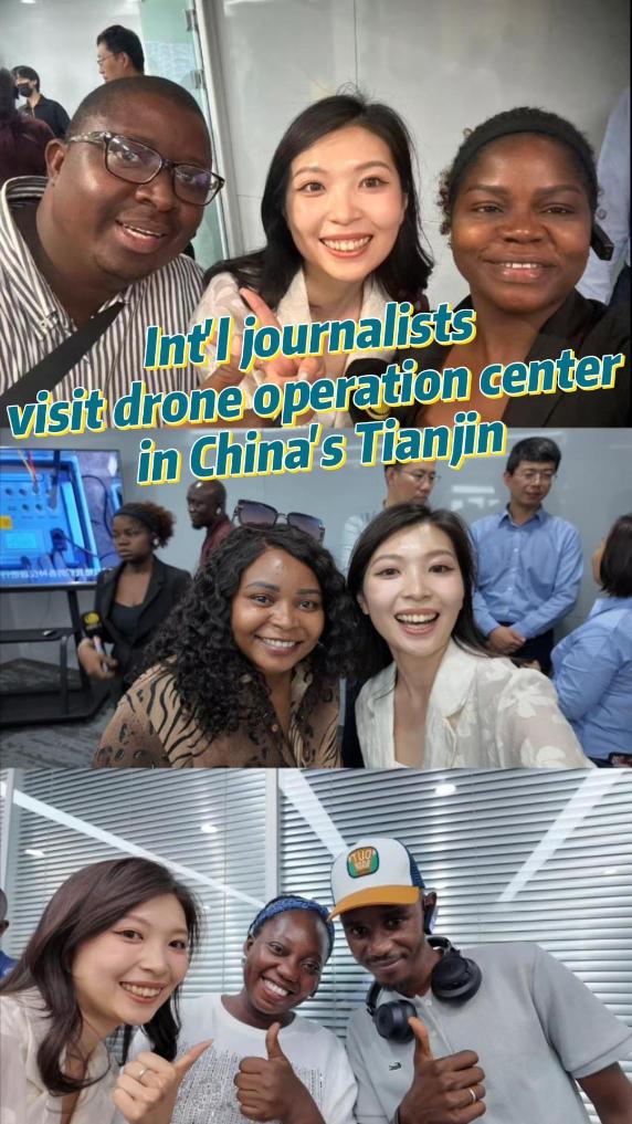 How China inspects its power grid: Int'l journalists visit drone control center