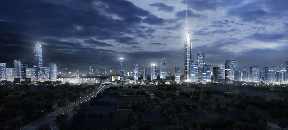 石家莊中央商務(wù)區(qū)的南區(qū)和北區(qū)，將分別以金融和智慧為核心進行建設(shè)，帶動產(chǎn)業(yè)經(jīng)濟集聚