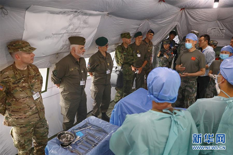 （國(guó)際）（2）多國(guó)軍官觀摩中德&ldquo;聯(lián)合救援-2019&rdquo;衛(wèi)勤實(shí)兵聯(lián)合演習(xí)