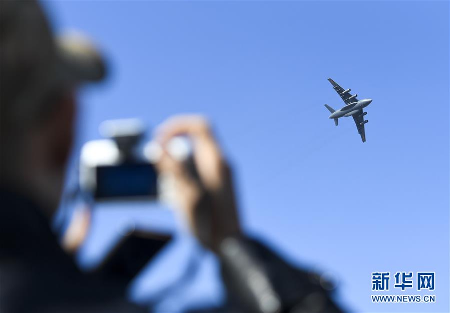 （軍事）（3）殲-20、運-20首次在東北地區(qū)進行飛行展示