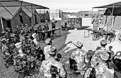 野外駐訓(xùn)，為涉密信息加把&ldquo;鎖&rdquo;