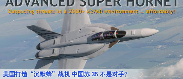 美國打造&ldquo;沉默蜂&rdquo;戰(zhàn)機 中國蘇35不是對手？