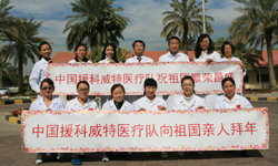 中國援助科威特醫(yī)療隊、中資機構(gòu)