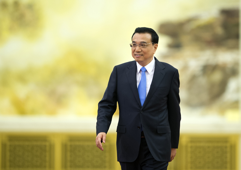 3月15日，國務(wù)院總理李克強在北京人民大會堂與中外記者見面，并回答記者提問。新華社記者 謝環(huán)馳 攝