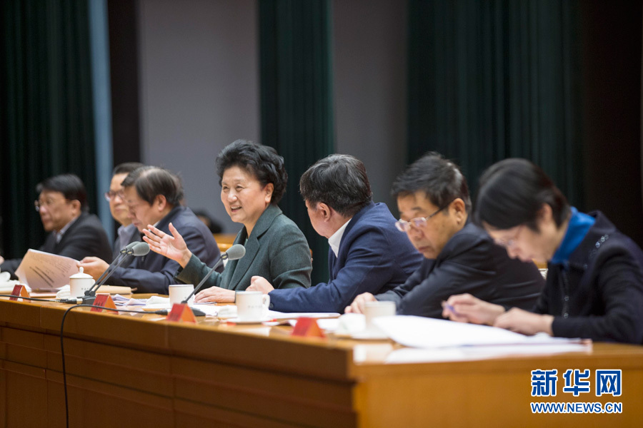 1月16日，中共中央政治局委員、國務(wù)院副總理劉延?xùn)|在北京出席&ldquo;加強(qiáng)和改進(jìn)新形勢(shì)下高校思想政治工作專題研討班&rdquo;開班式。 新華社記者崔新鈺 攝