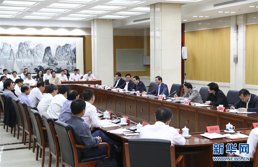 9月21日，中宣部在北京召開中央媒體駐外機構(gòu)外宣工作座談會。中共中央政治局委員、中央書記處書記、中宣部部長劉奇葆出席座談會并講話。新華社記者 謝環(huán)馳 攝 