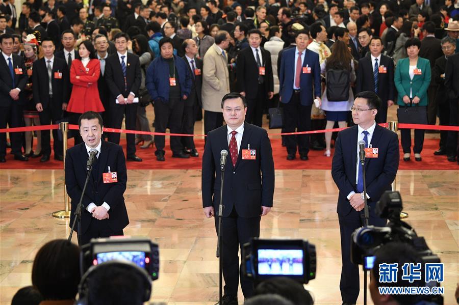 （兩會(huì)&middot;XHDW）（8）全國人大代表接受采訪