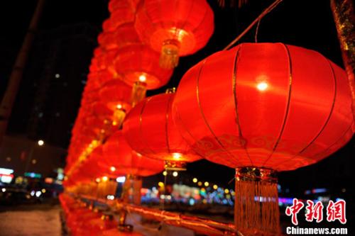 資料圖：紅燈籠。宋文佳 攝