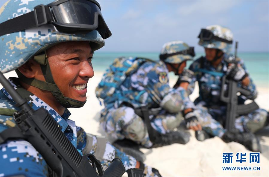 （壯麗70年&middot;奮斗新時代&middot;新華全媒頭條&middot;圖文互動）（6）&ldquo;你在我的航程上，我在你的視線里&rdquo;&mdash;&mdash;走進海軍西沙中建島官兵的五彩世界