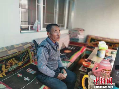 圖為黨確桑布。 謝藝觀 攝