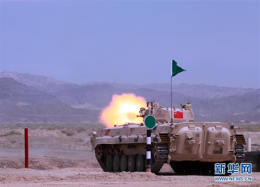 （圖文互動）（4）&ldquo;國際軍事比賽-2019&rdquo;：中國參賽隊刷新&ldquo;蘇沃洛夫突擊&rdquo;步戰(zhàn)車組單車賽紀(jì)錄