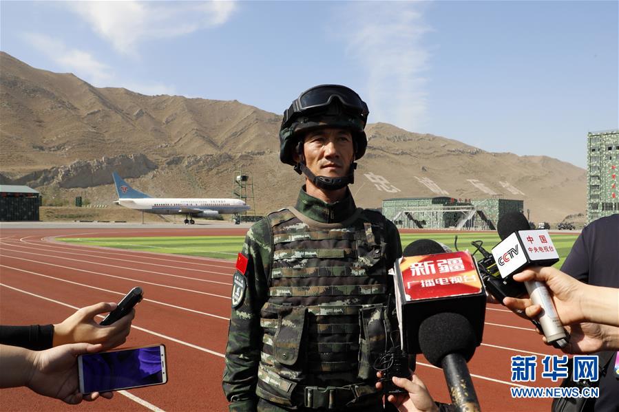 （圖文互動(dòng)）（6）中吉&ldquo;合作－2019&rdquo;聯(lián)合反恐演練啟動(dòng)