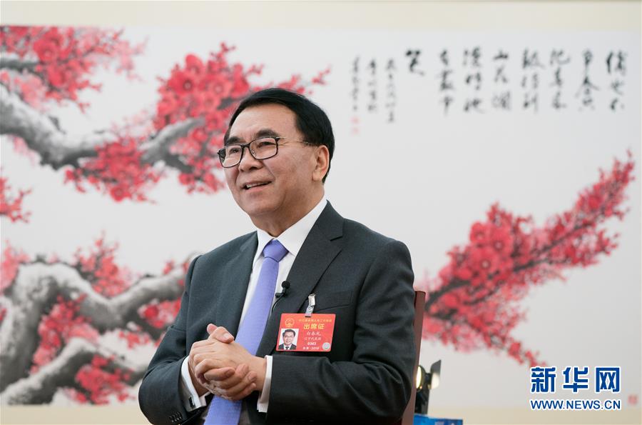 （兩會&middot;圖文互動）（1）全國人大代表、中科院院長白春禮：打破關鍵核心技術(shù)&ldquo;瓶頸&rdquo;