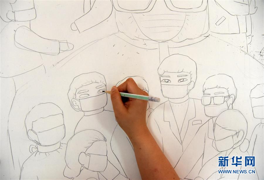 (走向我們的小康生活·圖文互動(dòng))(5)放下鋤頭拿畫(huà)筆——山東青州農(nóng)民畫(huà)繪出美好新生活