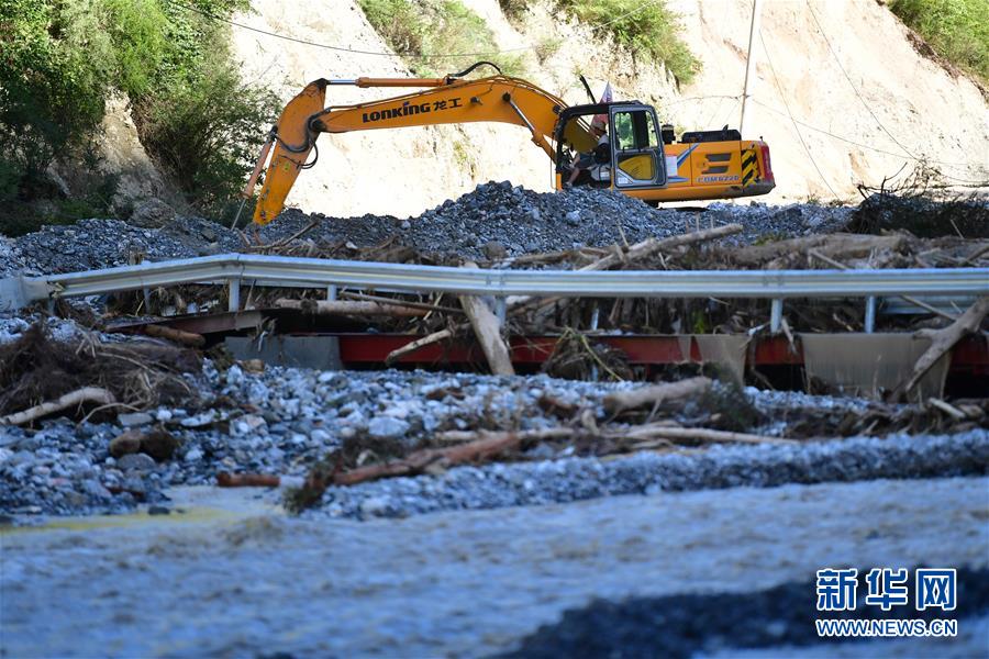 （防汛抗洪&middot;圖文互動）（1）七夕前夜，為莫諾村架起&ldquo;生命之橋&rdquo;