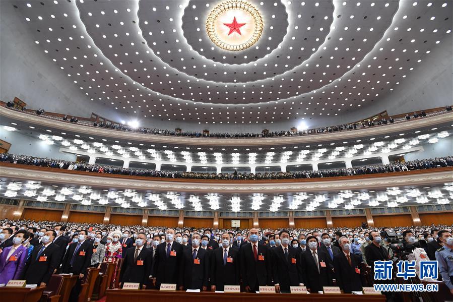 （兩會&middot;人大開幕&middot;XHDW）（34）十三屆全國人大三次會議在京開幕