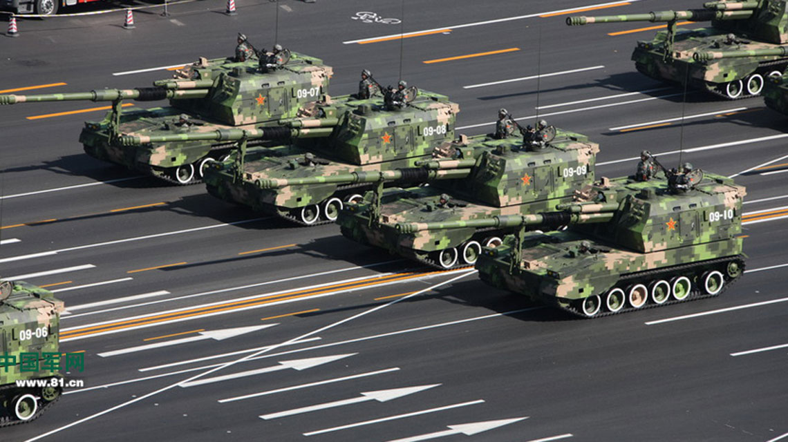 歷次國慶閱兵集錦：英雄！中國炮兵