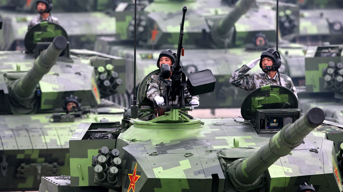 威風(fēng)凜凜！歷屆閱兵中的中國坦克兵