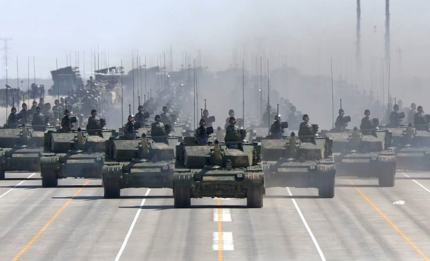 沙場點(diǎn)兵！建軍90周年閱兵MV來了