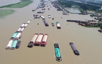 臺風減弱 洪澤湖解除封航