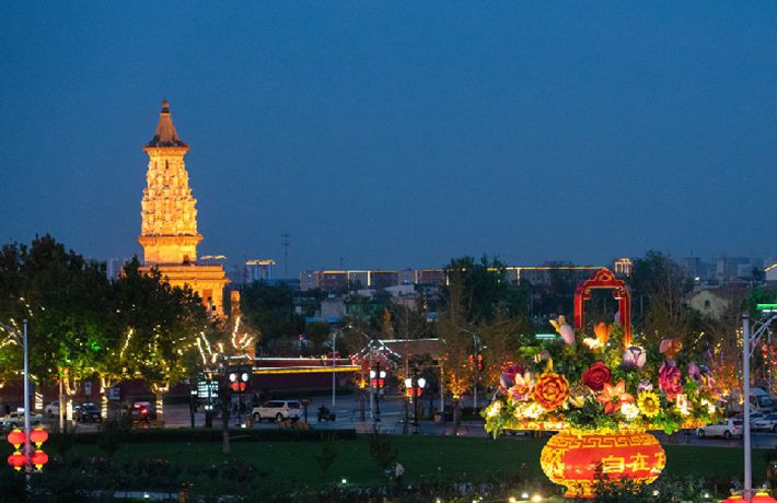 河北正定：古城保護(hù)、現(xiàn)代旅游寫新彩