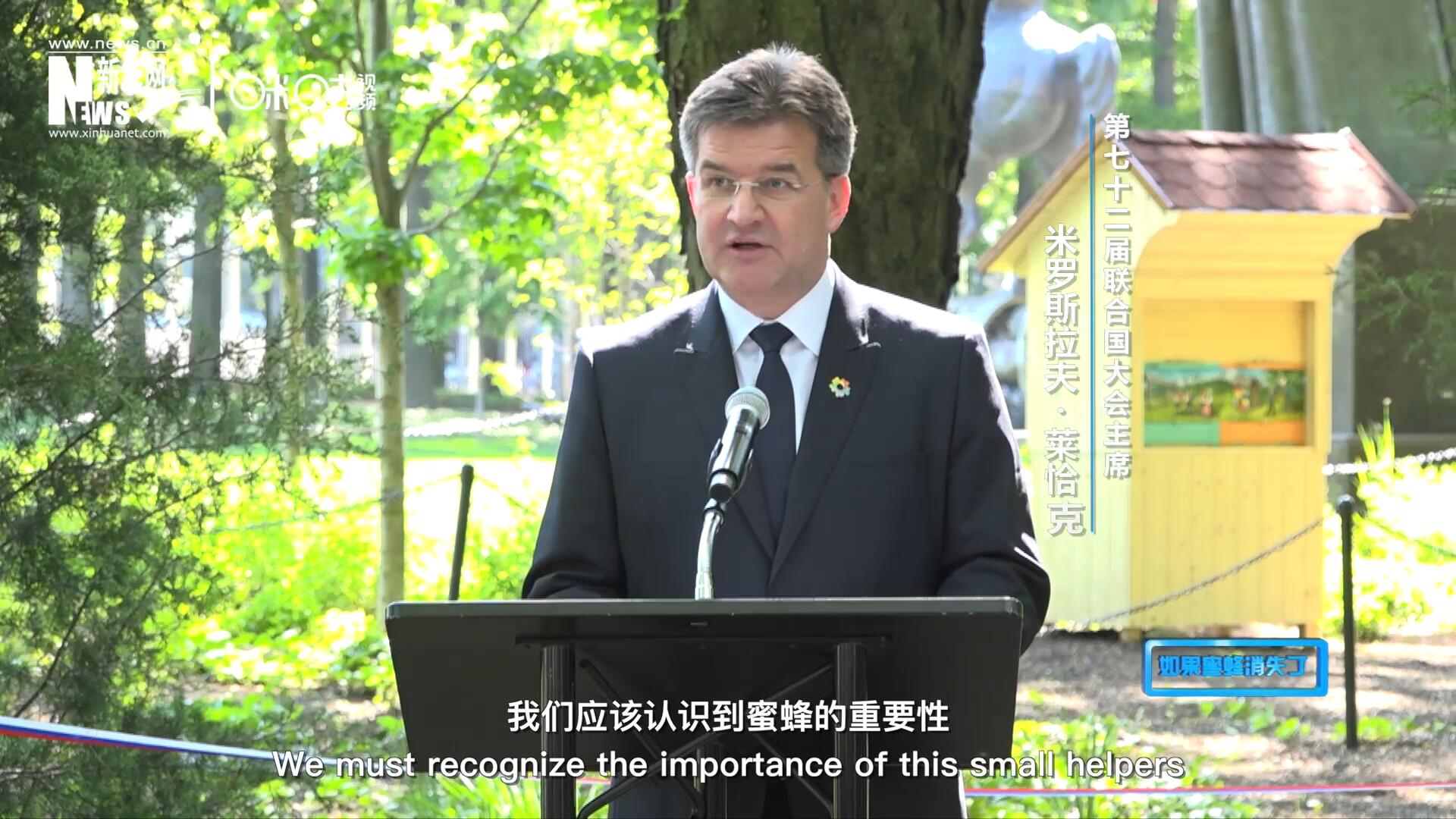 我們應該認識到蜜蜂的重要性，所以我們用&ldquo;世界蜜蜂日&rdquo;提高大家保護蜜蜂的意識，并且用實際行動去保護蜜蜂