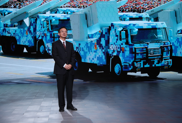 我們武器裝備讓大家自豪地說(shuō)東風(fēng)快遞，使命必達(dá)