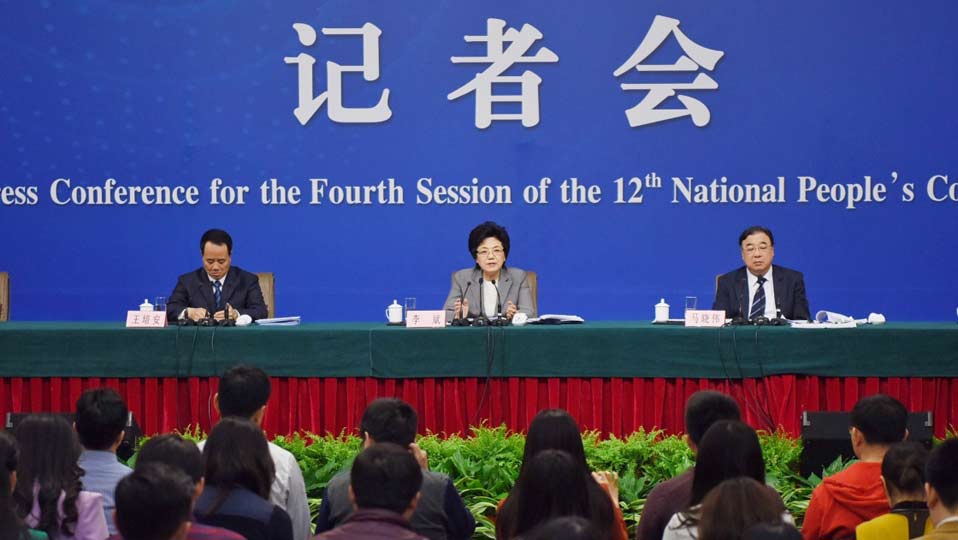 李斌、馬曉偉和王培安答記者問