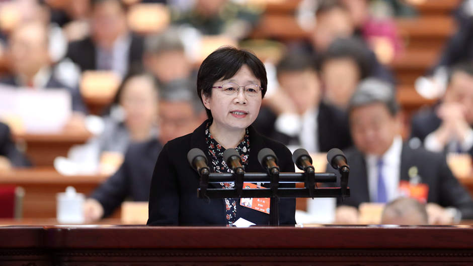 民革中央副主席、上海市委會(huì)主委，上海市人大常委會(huì)副主任 高小玫