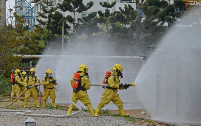 福建泉州開展?；飞a(chǎn)安全事故綜合演練