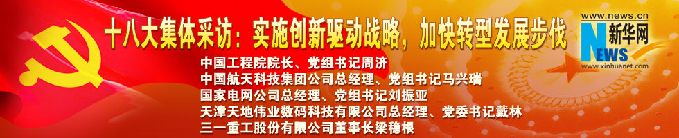 十八大集體采訪：實施創(chuàng)新驅(qū)動戰(zhàn)略，加快轉(zhuǎn)型發(fā)展步伐