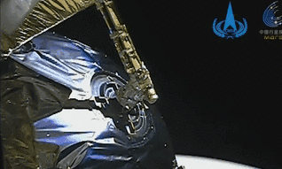 &ldquo;天問一號&rdquo;探測器火星捕獲過程影像來了！