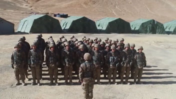 銘記烈士，致敬英雄！加勒萬河谷沖突現(xiàn)場(chǎng)視頻公開