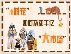 &ldquo;小萌寵&rdquo;如何撬動(dòng)千億&ldquo;大市場(chǎng)&rdquo;？