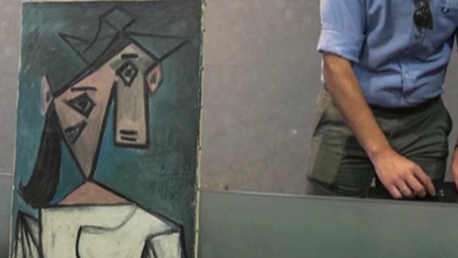失而復(fù)得！希臘警方尋回9年前失竊的畢加索畫作