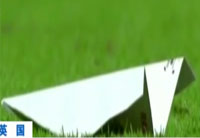 從天而降！球迷看臺玩丟紙飛機擊中球員