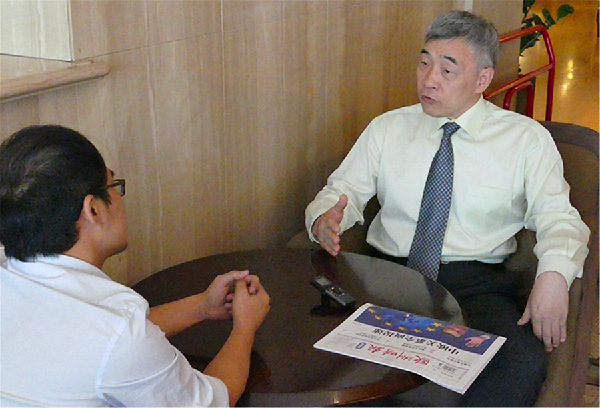 《歐洲時(shí)報(bào)》專(zhuān)訪駐比大使曲星：中比中歐合作承上啟下