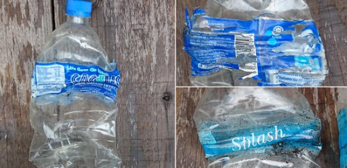 圖為社交網(wǎng)站上傳的在留尼汪島上發(fā)現(xiàn)的印尼產(chǎn)水瓶。