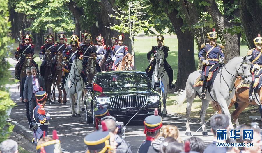 (XHDW)(2)習近平同阿根廷總統(tǒng)馬克里舉行會談