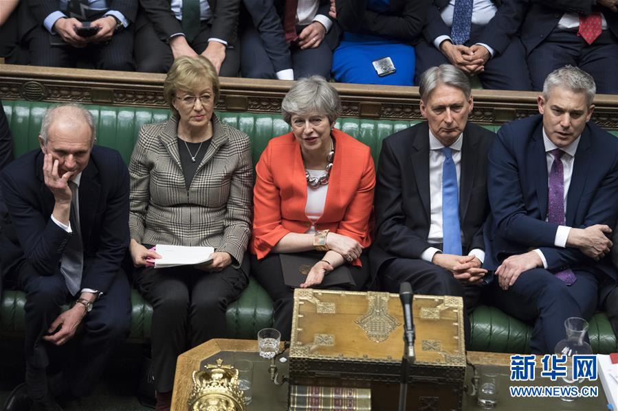 (國際)(3)英國議會(huì)下院再次否決“脫歐”協(xié)議