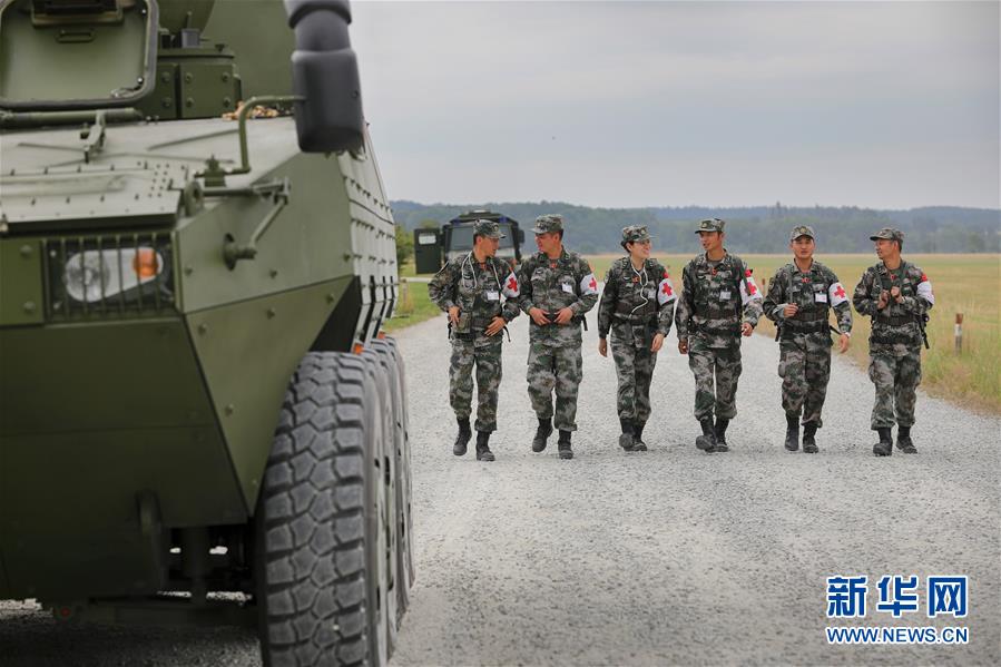 （國際&middot;圖文互動）（2）通訊：海外演訓場，走來一群中國衛(wèi)生士官