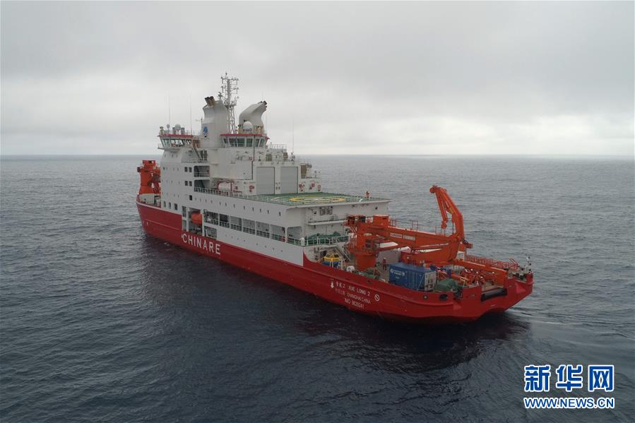 （&ldquo;雪龍&rdquo;探南極&middot;圖文互動(dòng)）（4）中國(guó)南極考察隊(duì)在西風(fēng)帶布放2套浮標(biāo)